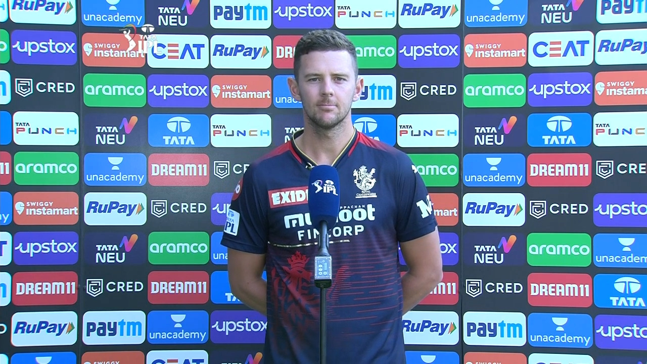 M27: DC vs RCB – Josh Hazlewood Interview