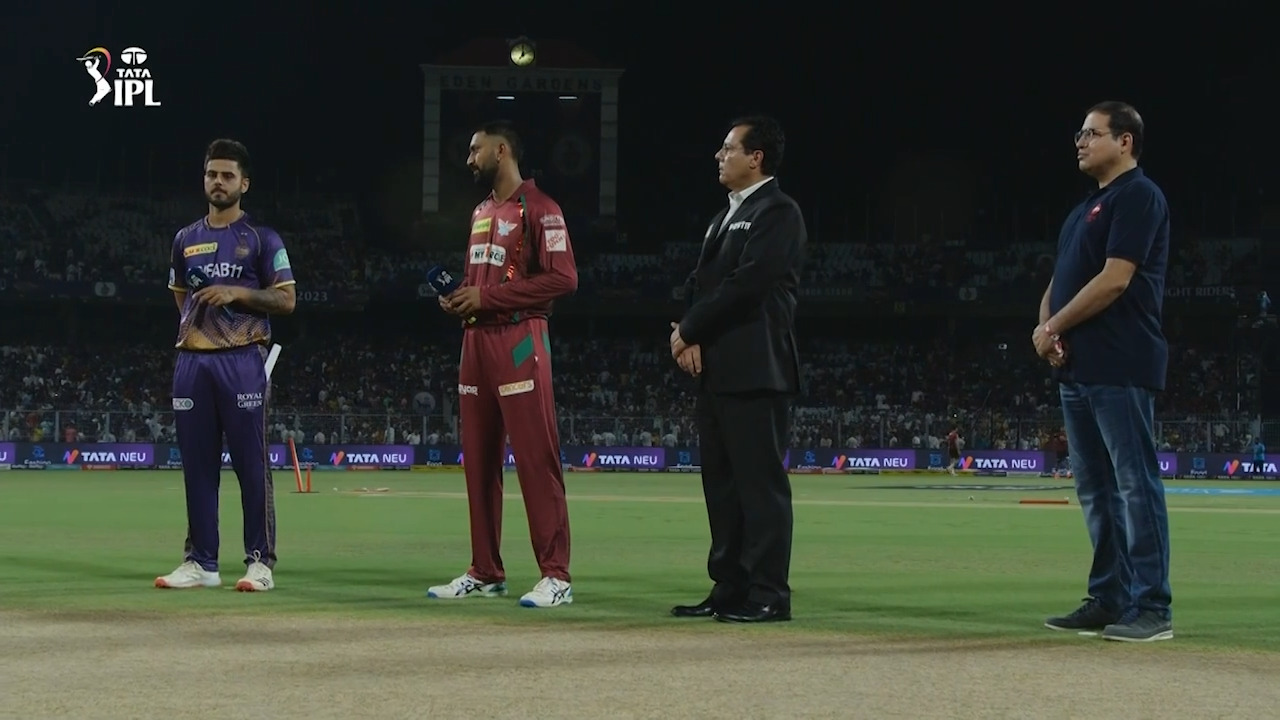 M68: KKR vs LSG – Toss