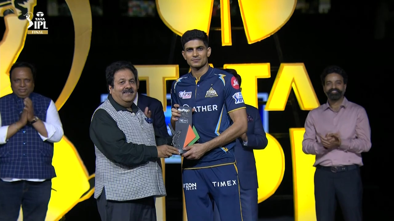 Final: CSK vs GT – RuPay On-The-Go 4s of the Season – Shubman Gill background