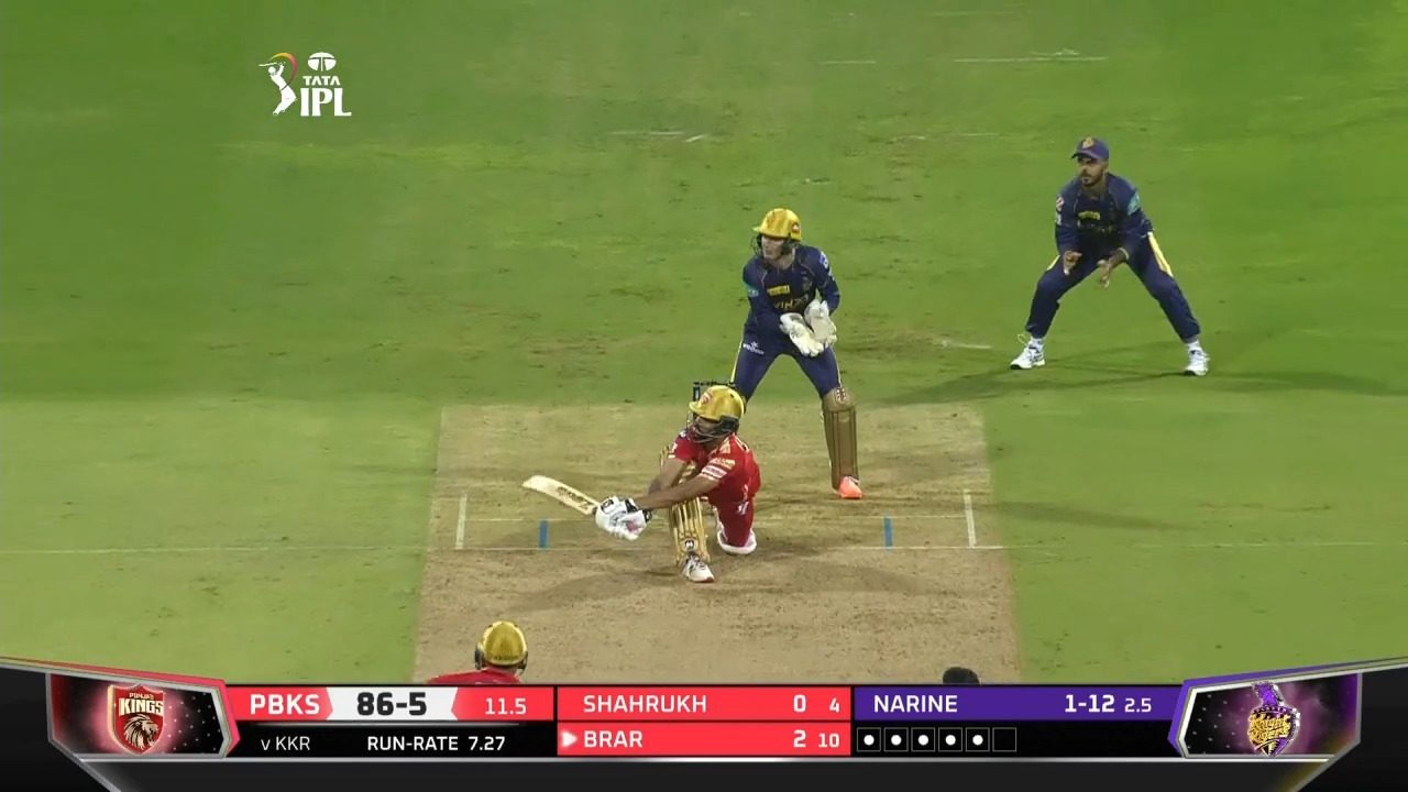 M08: KKR vs PBKS – Harpreet Brar Six