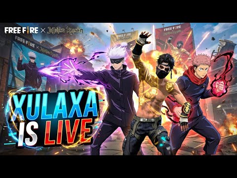 Freefire X Jujutsu kaisen Live π₯ Xulaxa FF