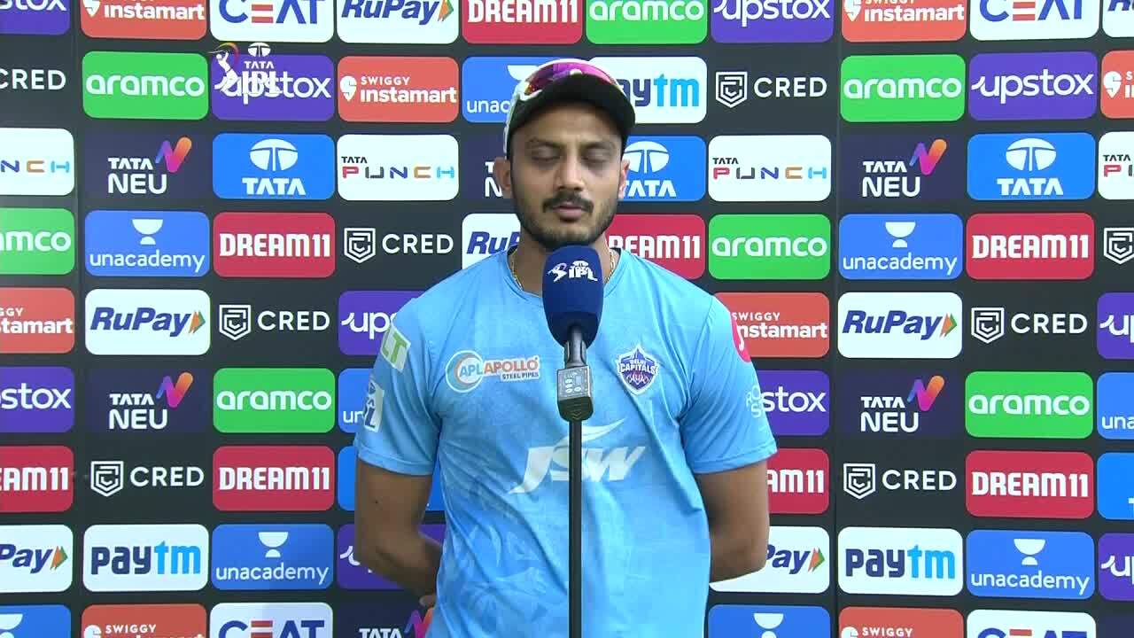 M34: DC vs RR – Axar Patel Interview