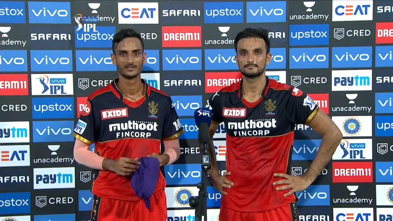 M06: SRH vs RCB – Shahbaz Ahmed & Harshal Patel Interview