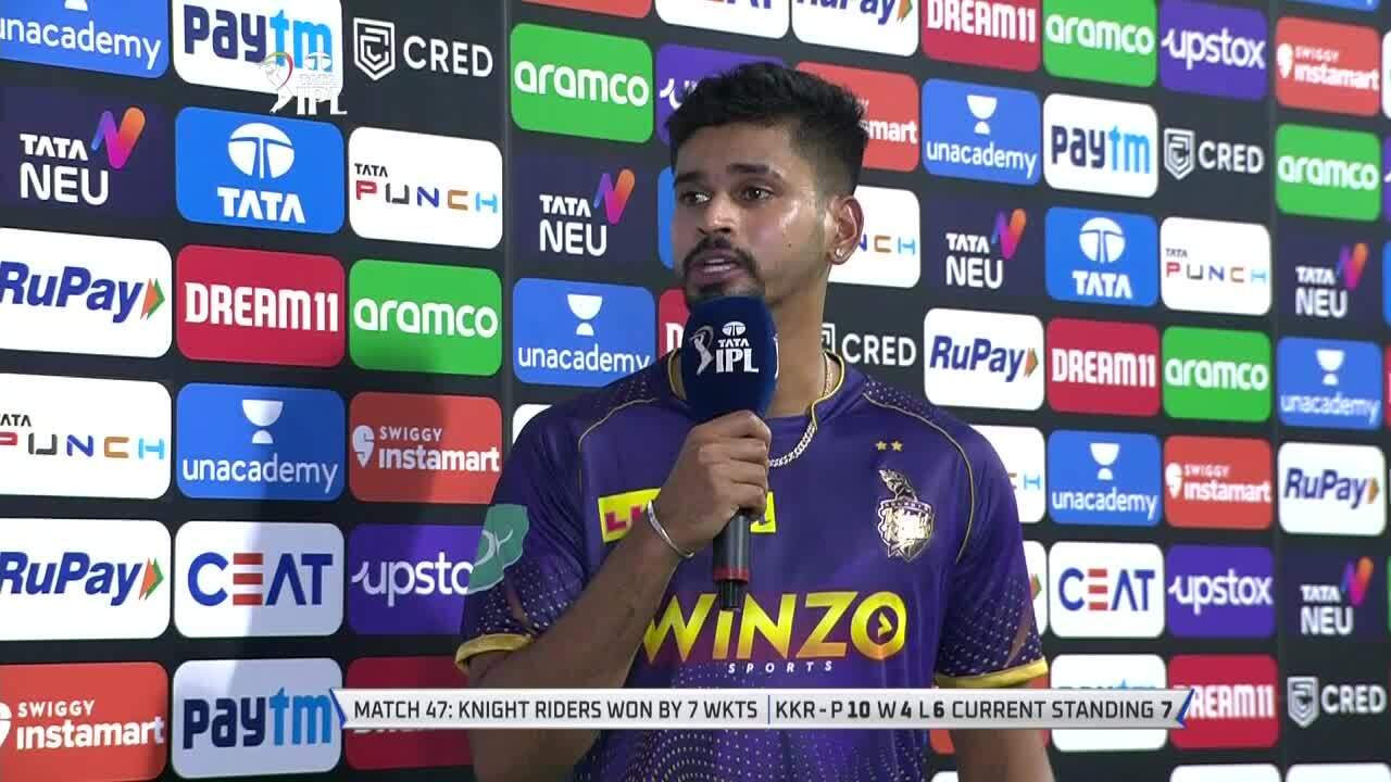M47: KKR vs RR – Post Match Presentation