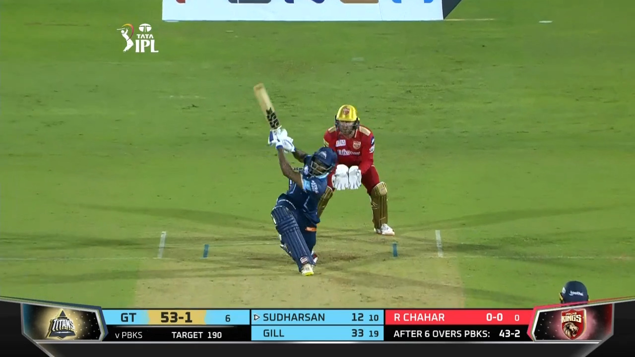 M16: PBKS vs GT – Sai Sudharsan Six