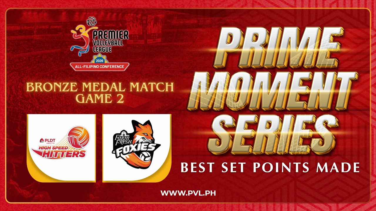 Thrilling set points made | Bronze Medal Match Game 2 | PLDT vs Farm Fresh | 2026 All Filipino