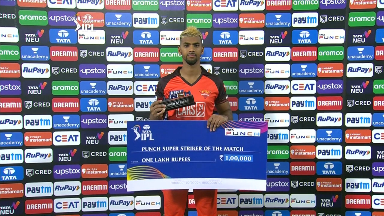 M46: SRH vs CSK – Punch Super Striker Of The Match – Nicholas Pooran