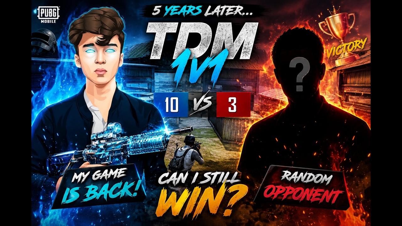 1v1 TDM Against Random Pro Player | Pubg Mobile