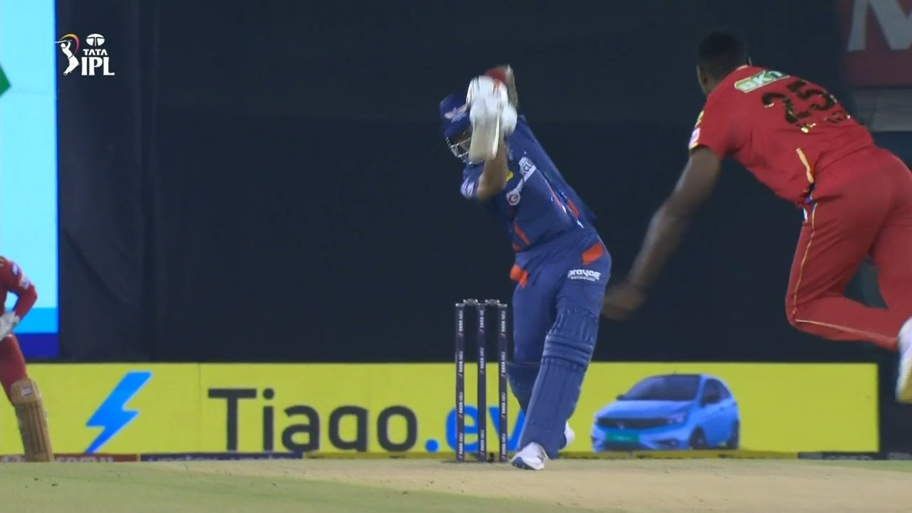 M38: PBKS vs LSG – K L Rahul Six