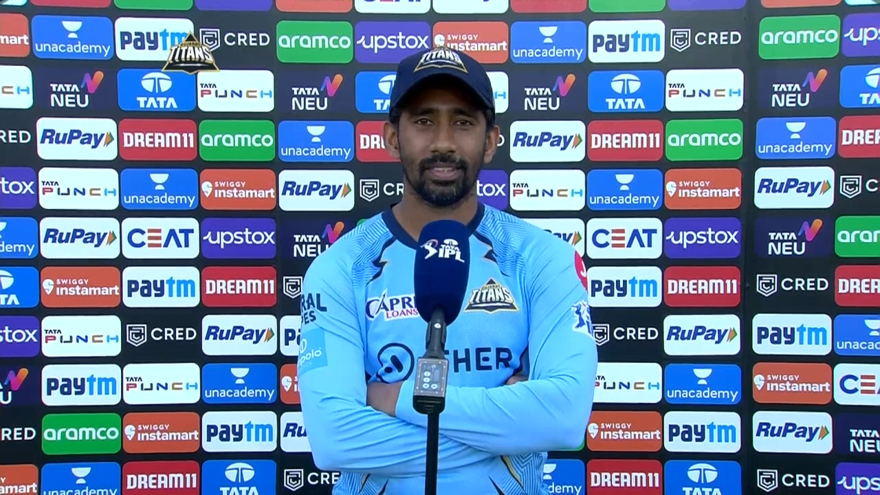 M51: GT vs MI – Wriddhiman Saha Interview