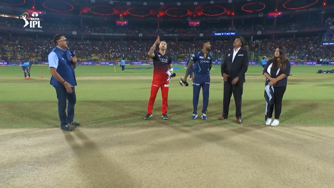 M70: RCB vs GT – Toss