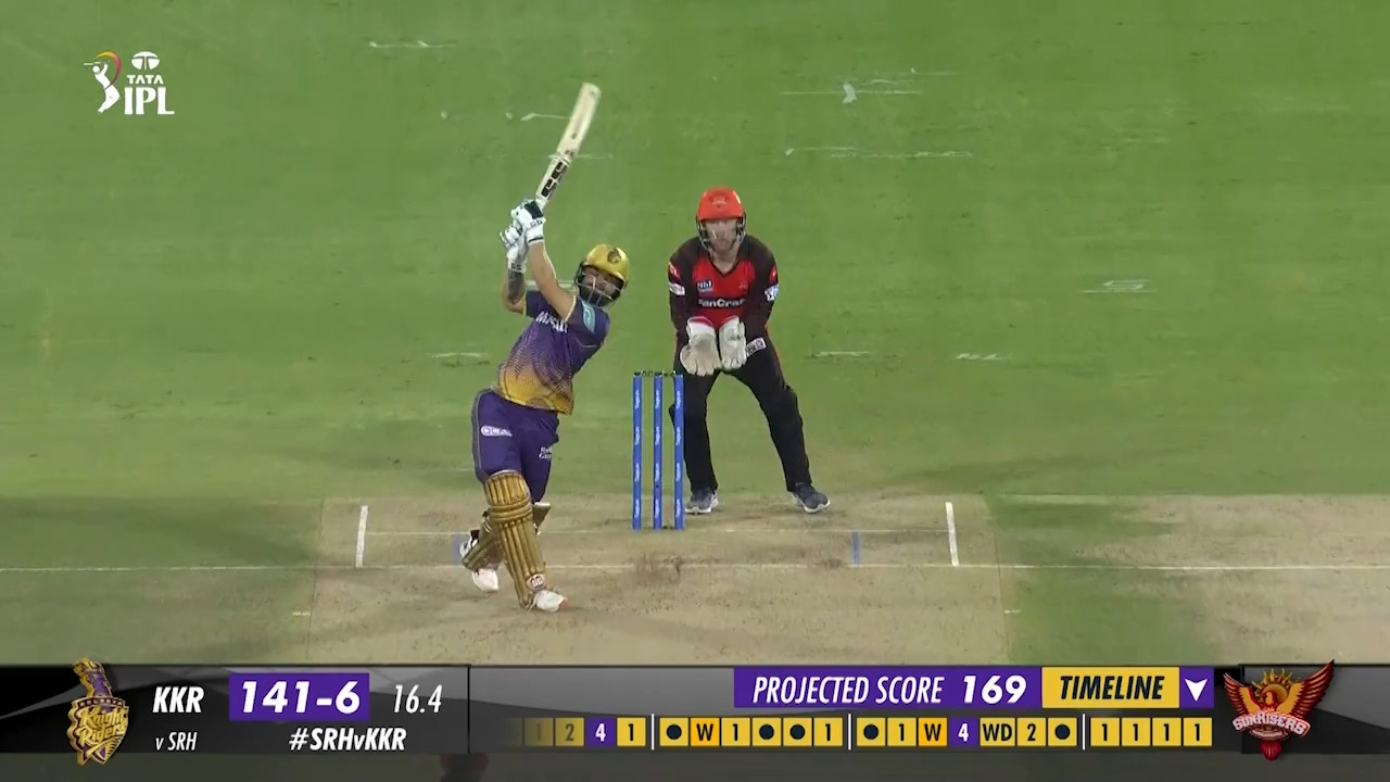 M47: SRH vs KKR – Rinku Singh Six