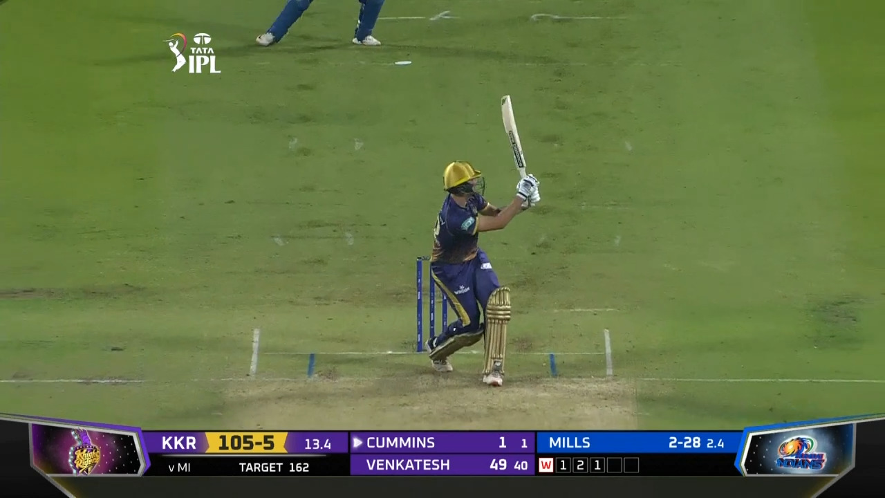 M14: KKR vs MI – Pat Cummins Six
