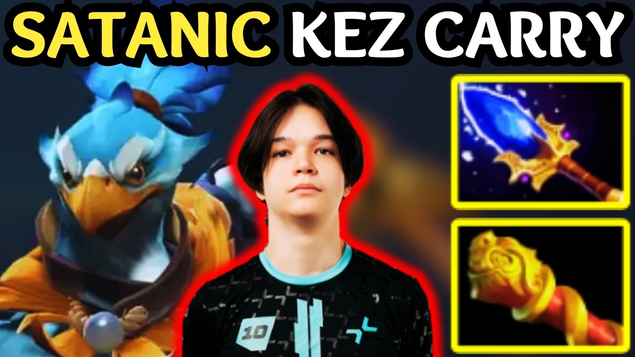 ๐ฅ Satanic KEZ META Carry โ Full DPS MELT ๐ฅ Dota 2 Gameplay