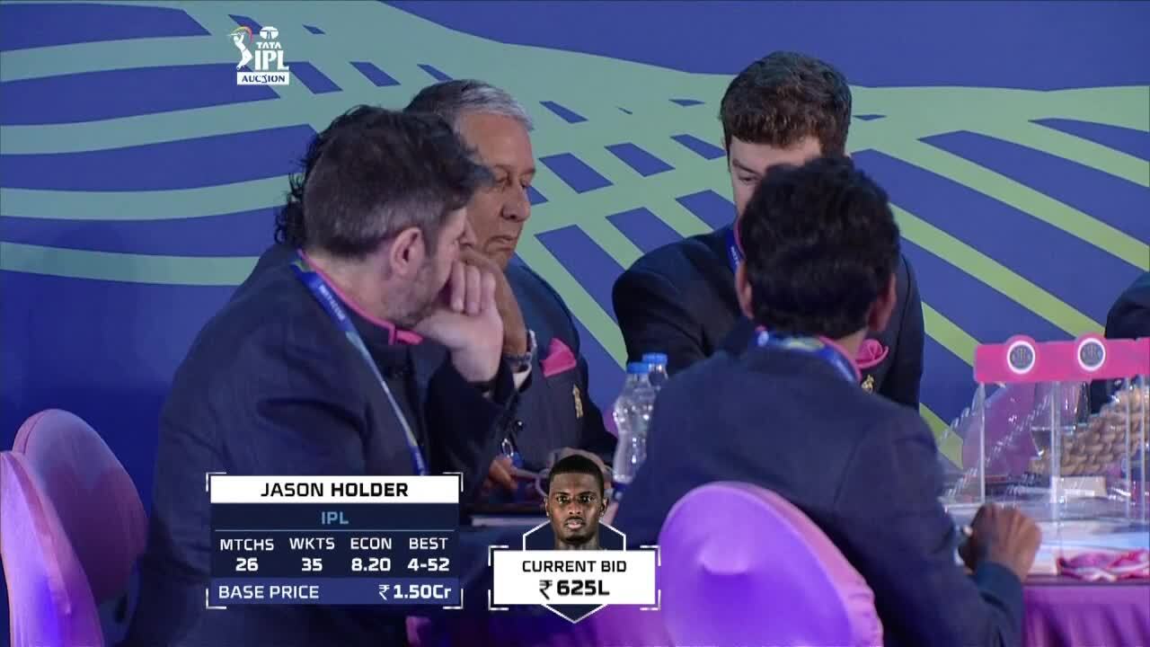 Lucknow Super Giants hold their own for Jason Holder background