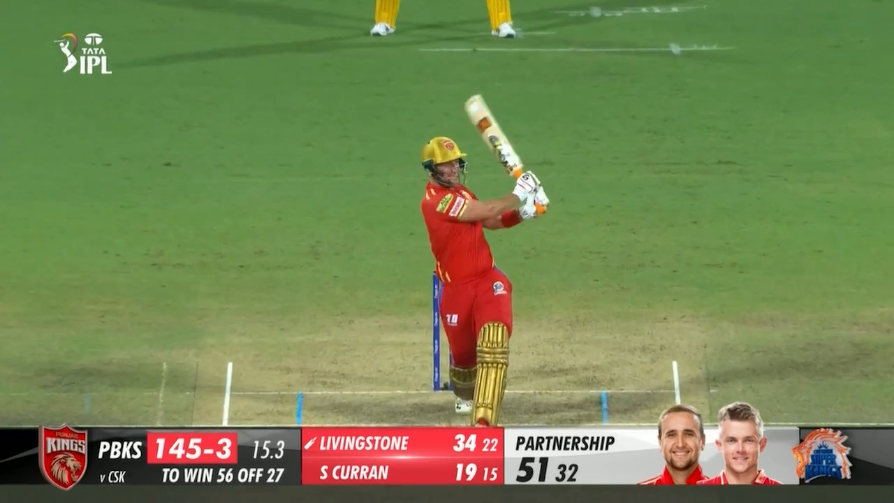 M41: CSK vs PBKS – Liam Livingstone Six