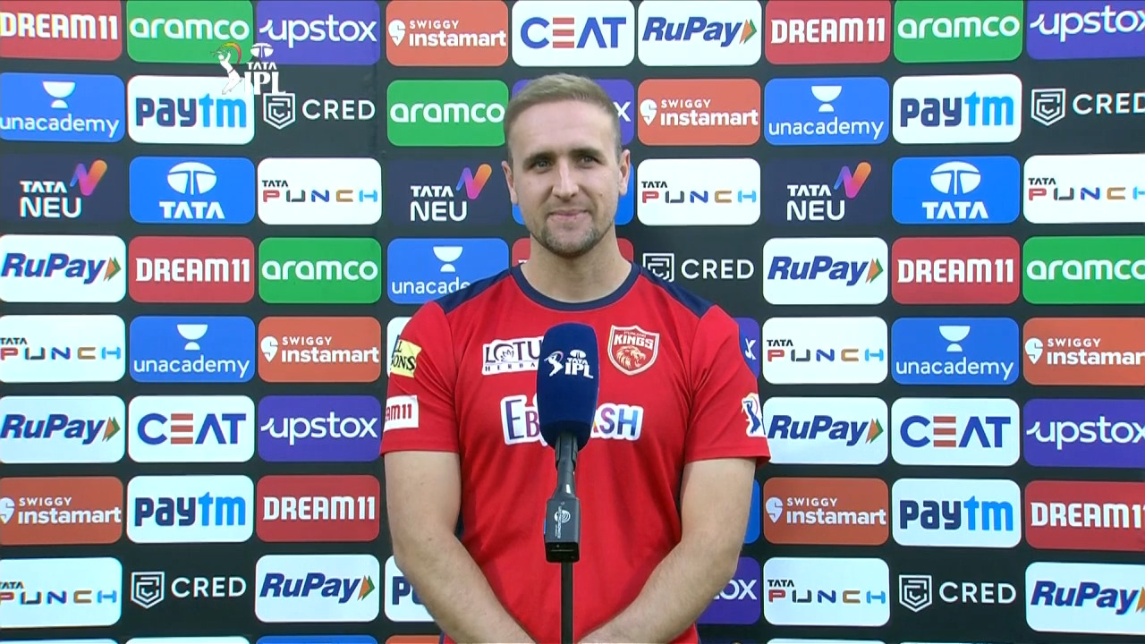M23: MI vs PBKS – Liam Livingstone Interview