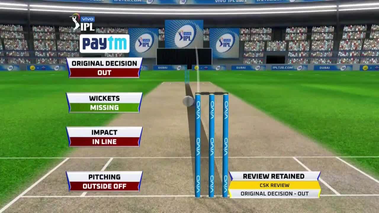 Faf pushes for DRS, Ruturaj benefits