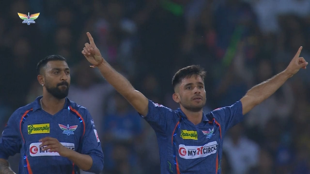 M63: LSG vs MI – Fall of Wickets