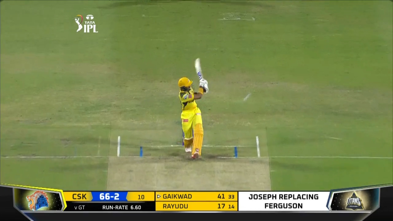 M29: GT vs CSK – Ruturaj Gaikwad Six