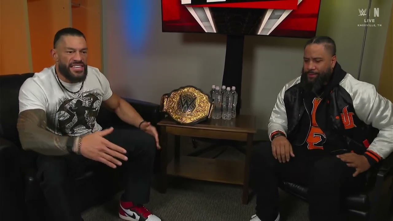 Roman Reigns Demands Recognition from Jacob Fatu as Family Tension Grows | RAW May 11, 2026 background