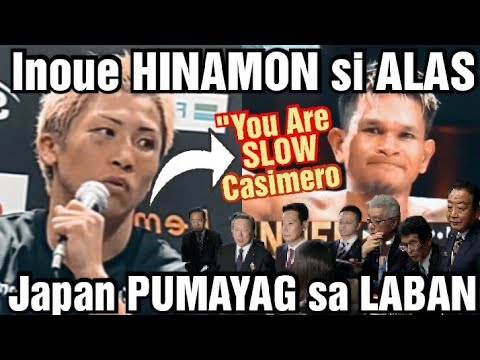 SA WAKAS!! INOUE HINAMON NA SI ALAS! BUONG JAPAN NAGKAGULO SA BALITA!!