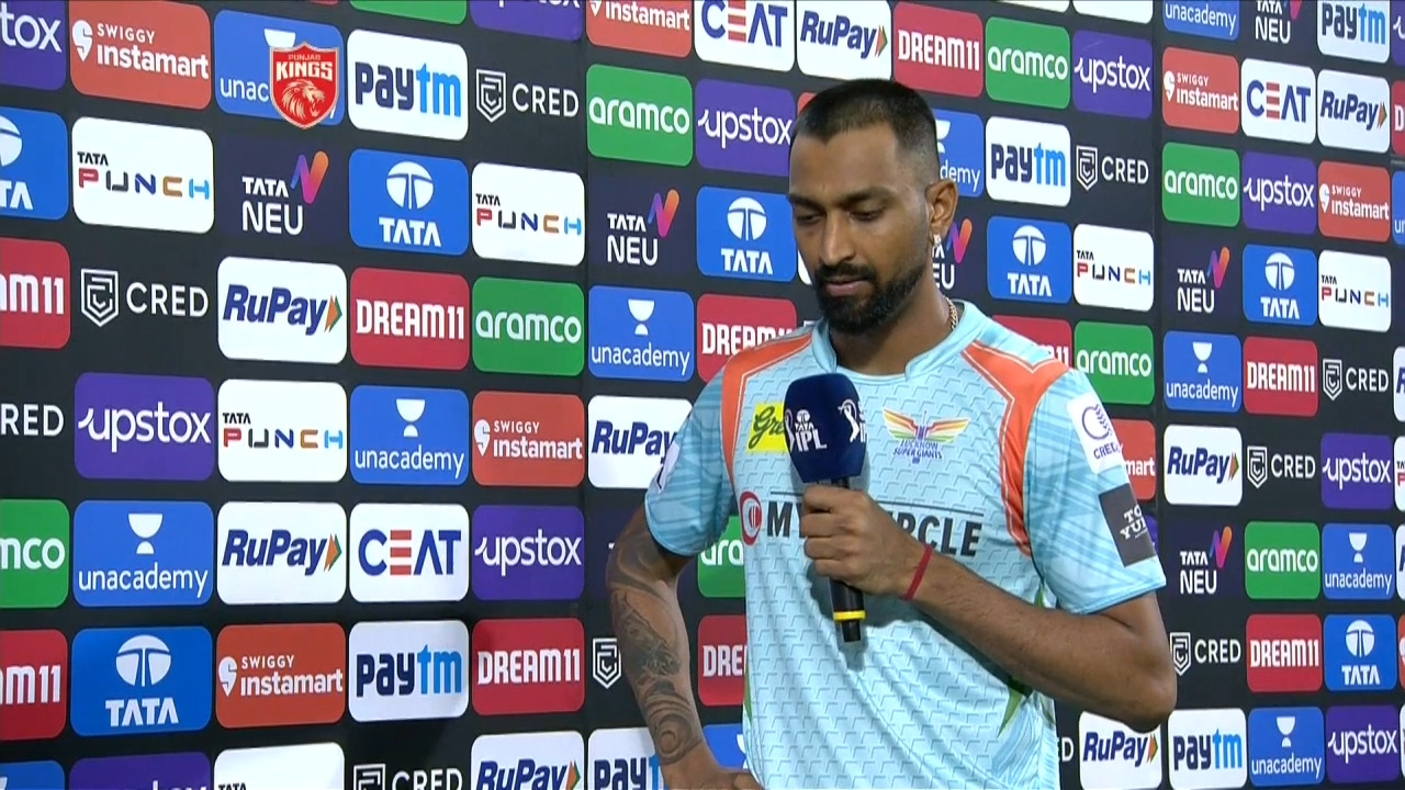 M42: PBKS vs LSG – Man of the Match – Krunal Pandya
