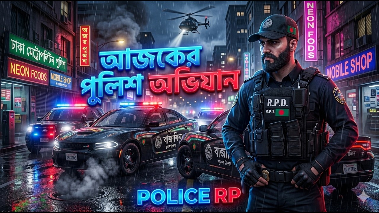 Realistic Police RP LIVE 🚨 GTA 5 FiveM Gameplay- AhsanOPX #gta5 #gtarp #shortlive