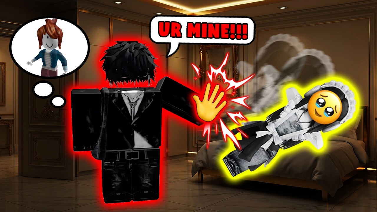 😭 I Became My Enemy’s Maid... Then He Fell For Me 😳 TTS Roblox Story