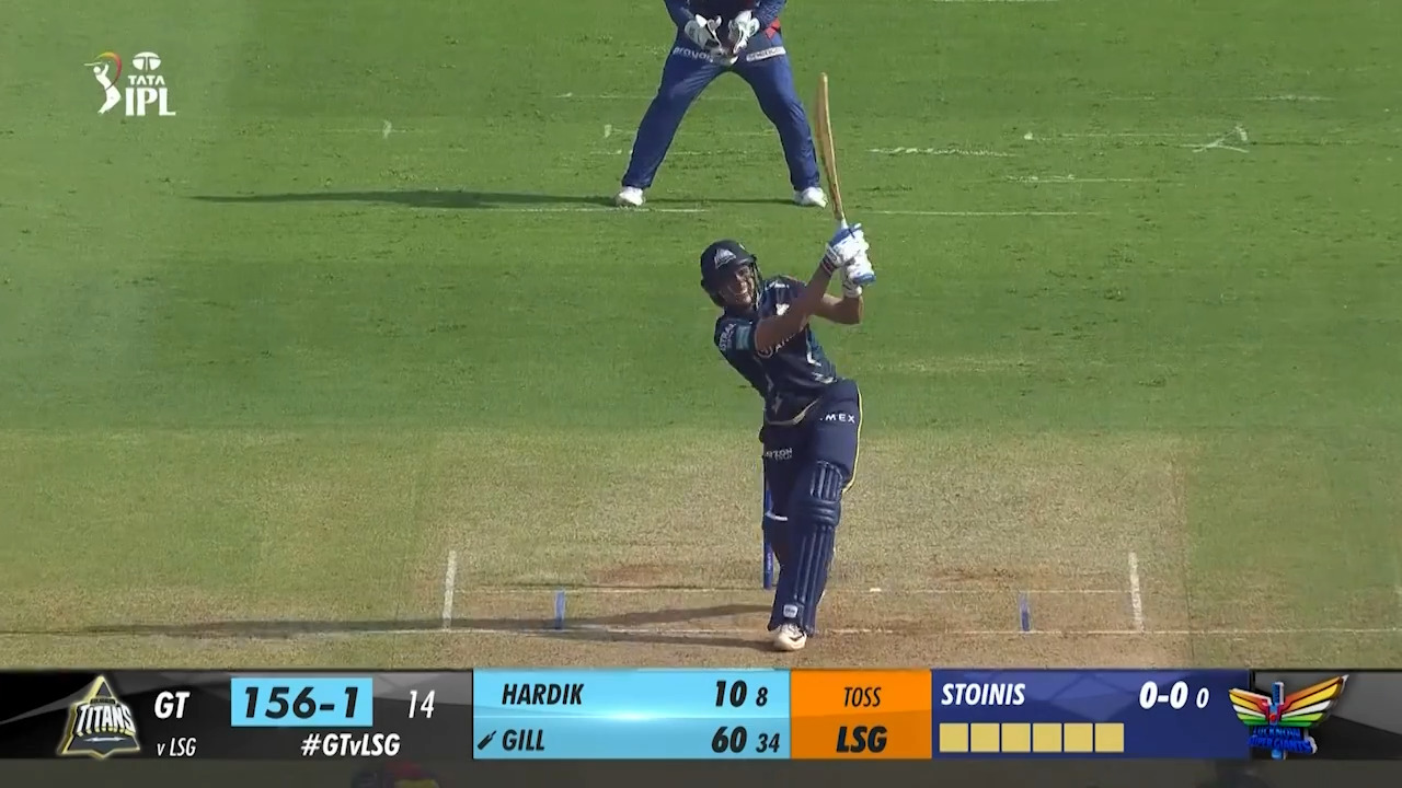 M51: GT vs LSG – Shubman Gill Six
