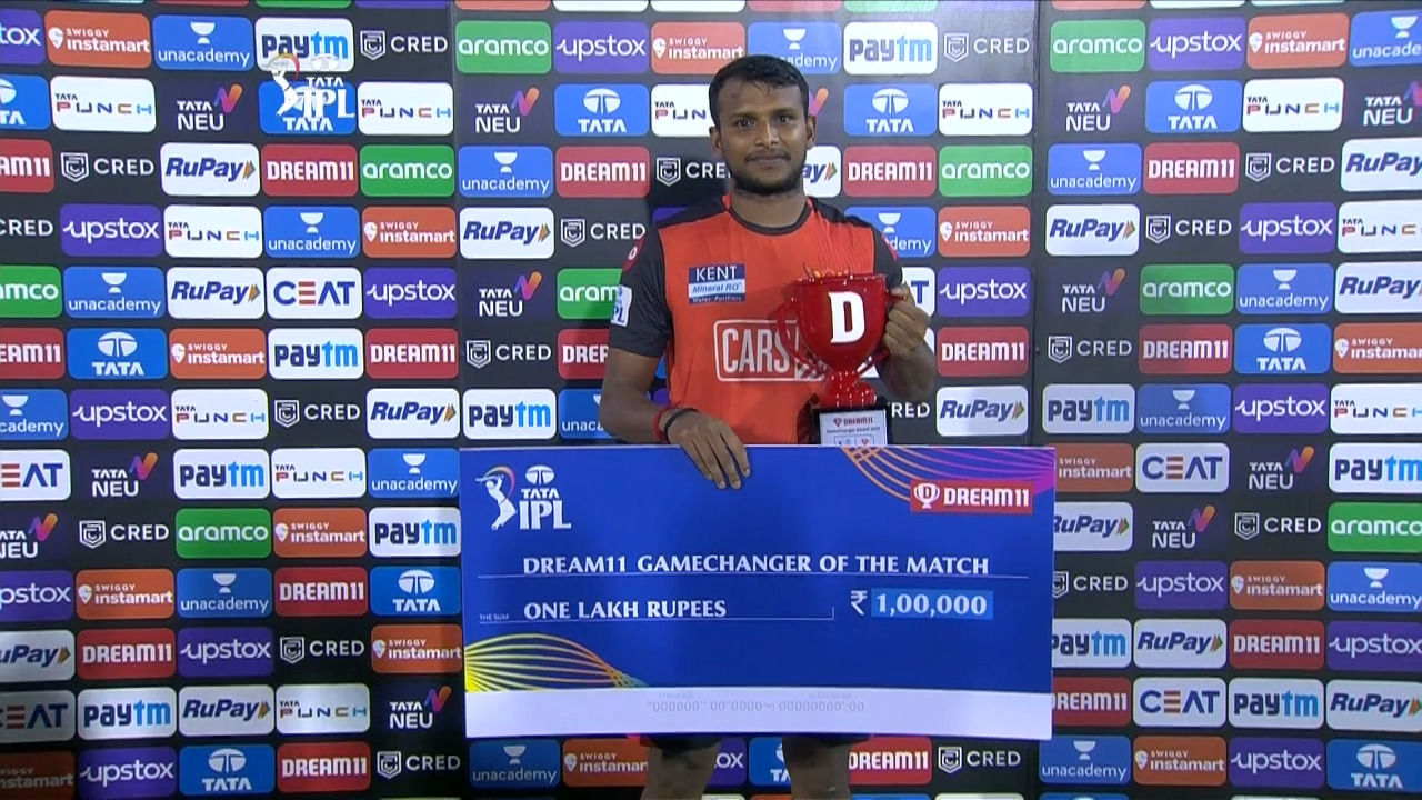 M36: RCB vs SRH – Dream11 GameChanger of the Match – T Natarajan
