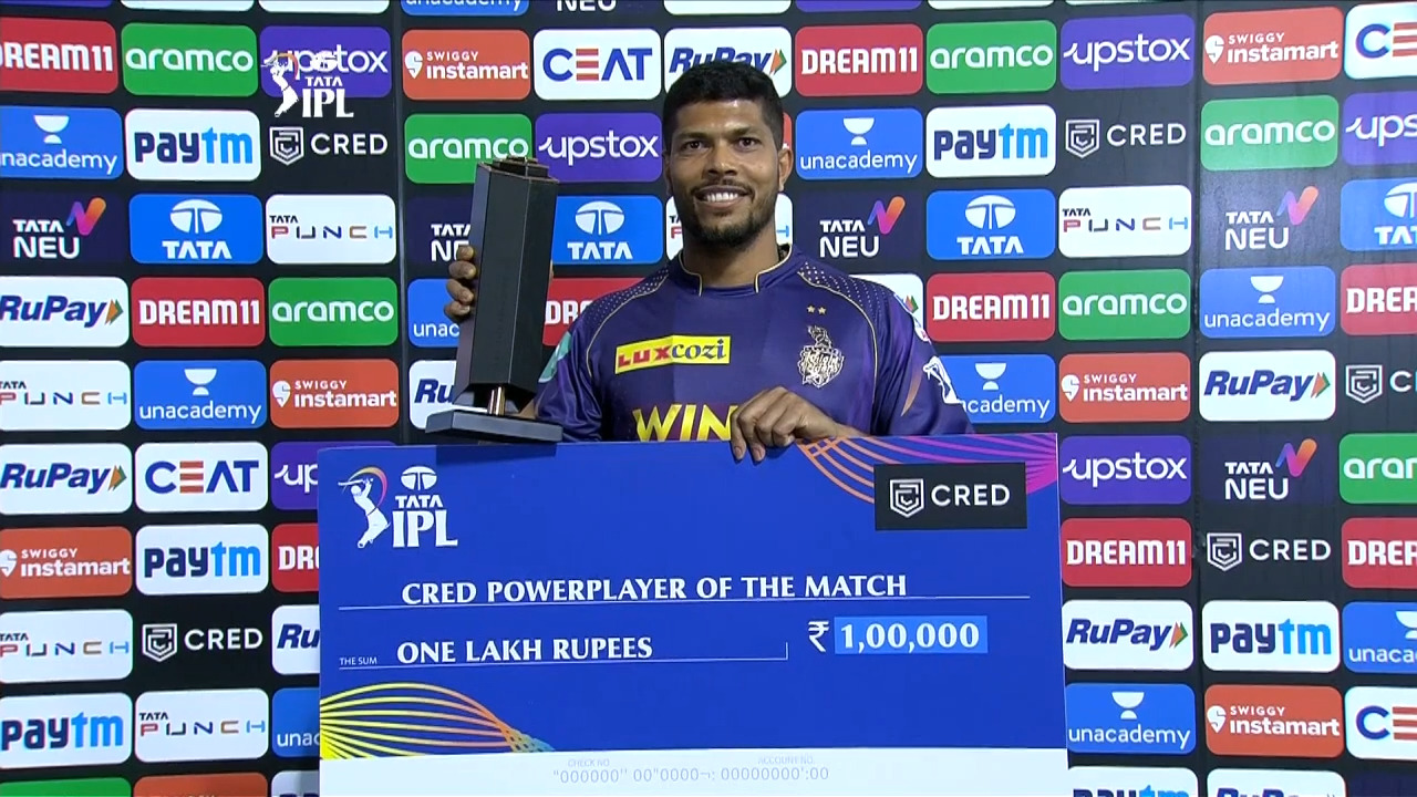 M01: CSK vs KKR – CRED power player of the match – Umesh Yadav