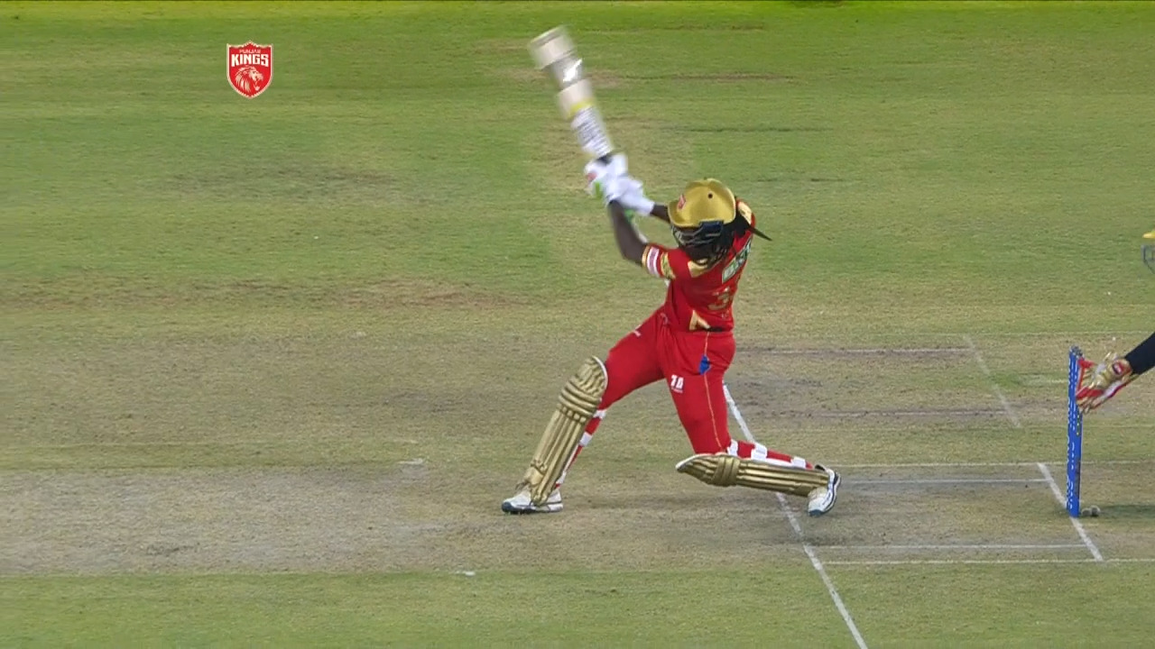 M26: PBKS vs RCB – Chris Gayle Six