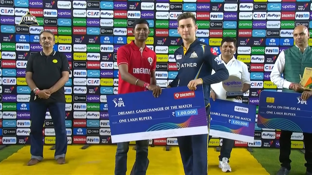M35: GT vs MI – Dream11 GameChanger of the Match – Noor Ahmad background