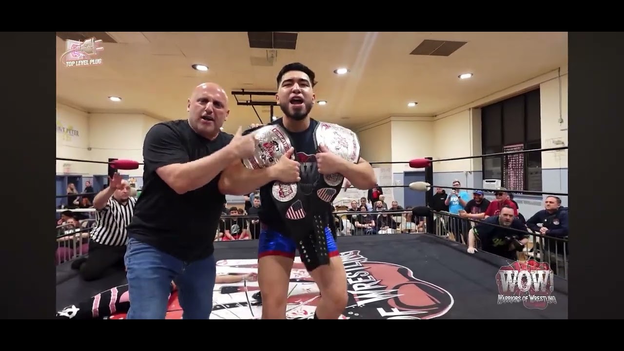 Roger Mendez & Joe Bellini attack Mike Datello background