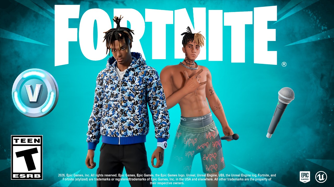 Fortnite's *NEW* Updates! (JUICE WRLD SKIN, XXXTENTACION, FREE REWARDS)