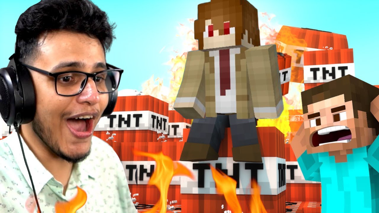 Biggest TNT Explosion in Minecraft Ever || I Blew Up My World background