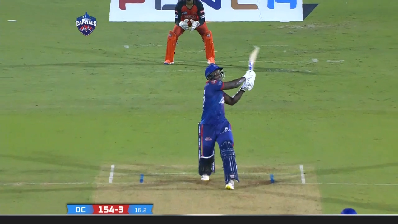 M50: DC vs SRH – Rovman Powell Six