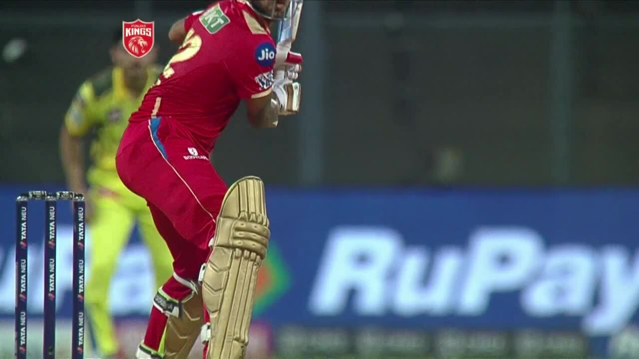 M38: PBKS vs CSK – Shikhar Dhawan Six