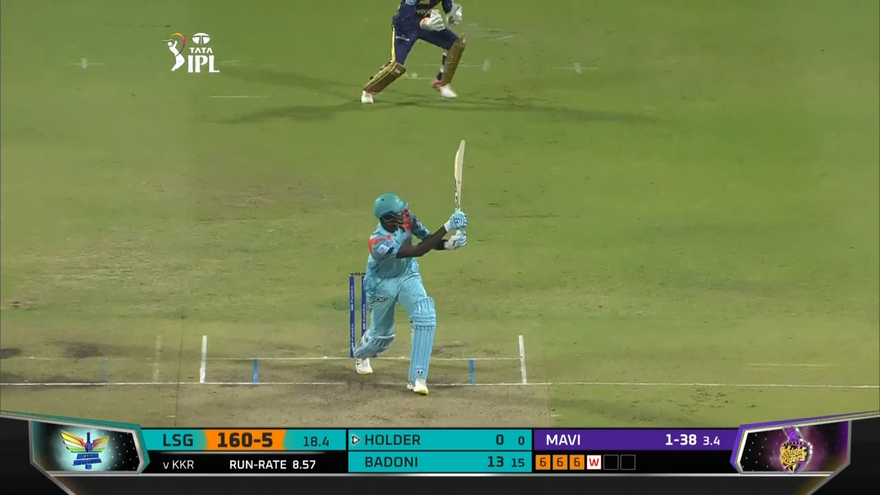 M53: LSG vs KKR – Jason Holder Six