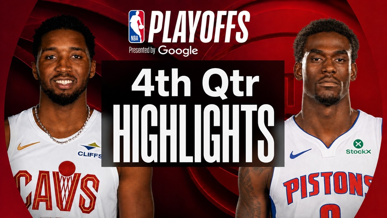 Cleveland Cavaliers vs Detroit Pistons 4th Qtr Highlights | May 11, 2026 | NBA Playoffs Game 4