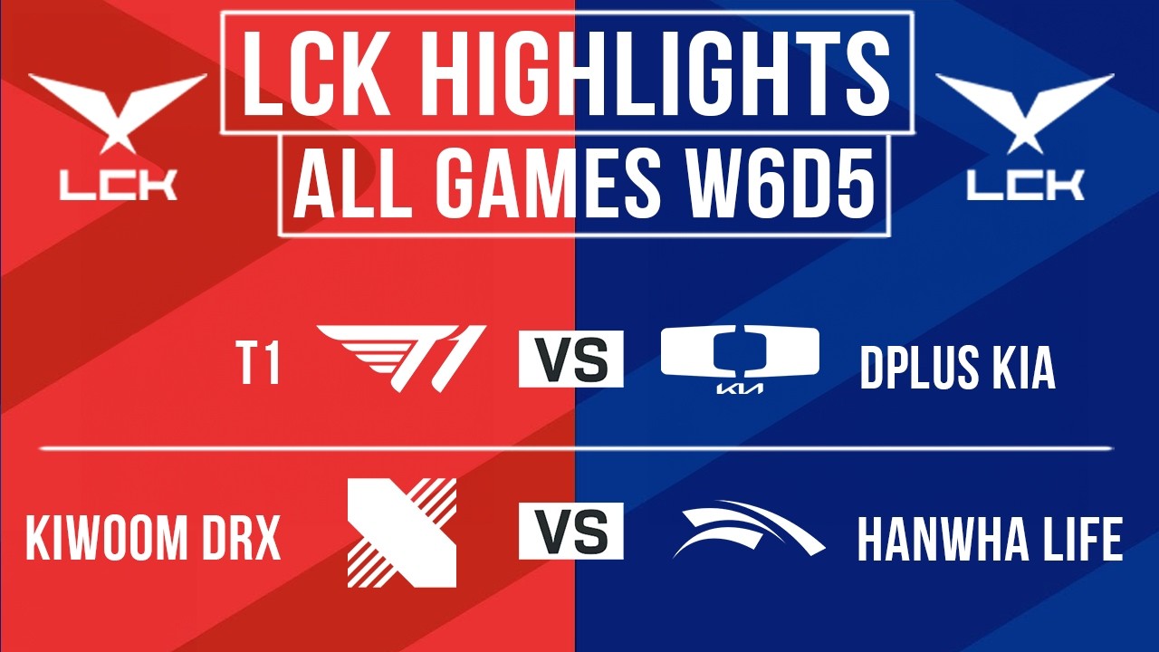 LCK Highlights ALL GAMES Week 6 Day 5 | LCK 2026
