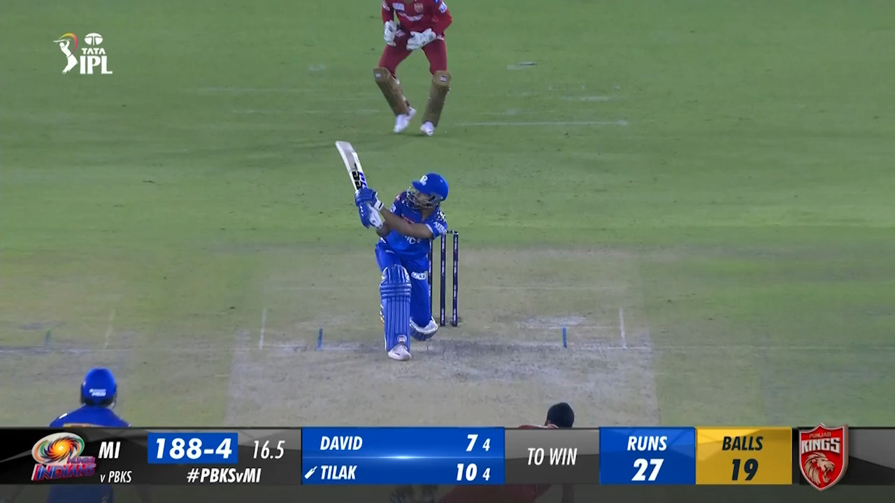 M46: PBKS vs MI – Tilak Varma Six