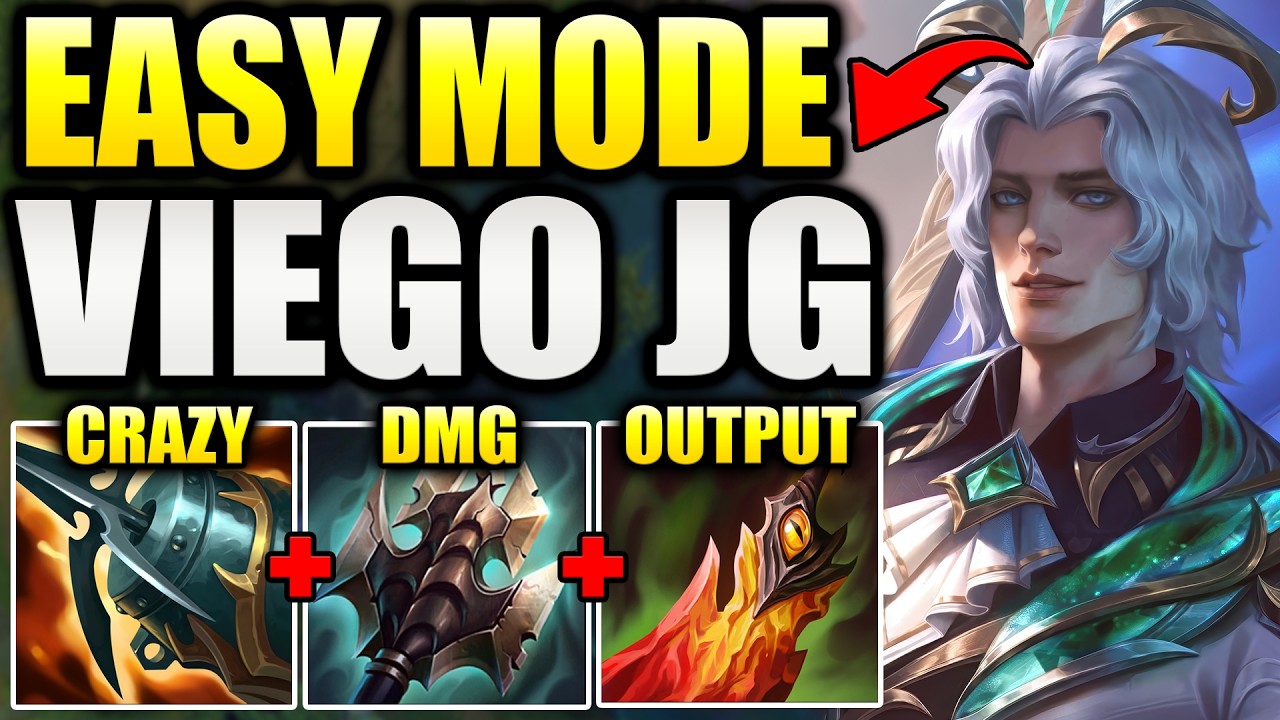 IF YOU ARE NEW TO VIEGO JUNGLE TRY THIS BUILD! (Easy Mode)