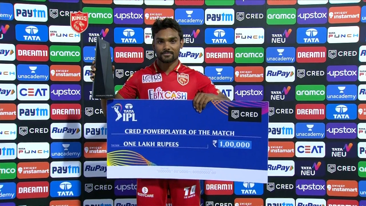 M38: PBKS vs CSK – CRED Power Player of the Match – Sandeep Sharma