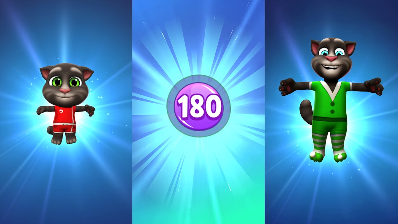 Happy Birthday Level 165'170'180 My Talking Tom2 ios Andriod Gameplay