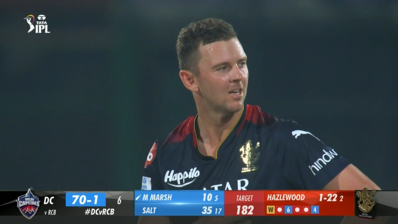 W, 6, 4: A roller-coaster over for Hazlewood