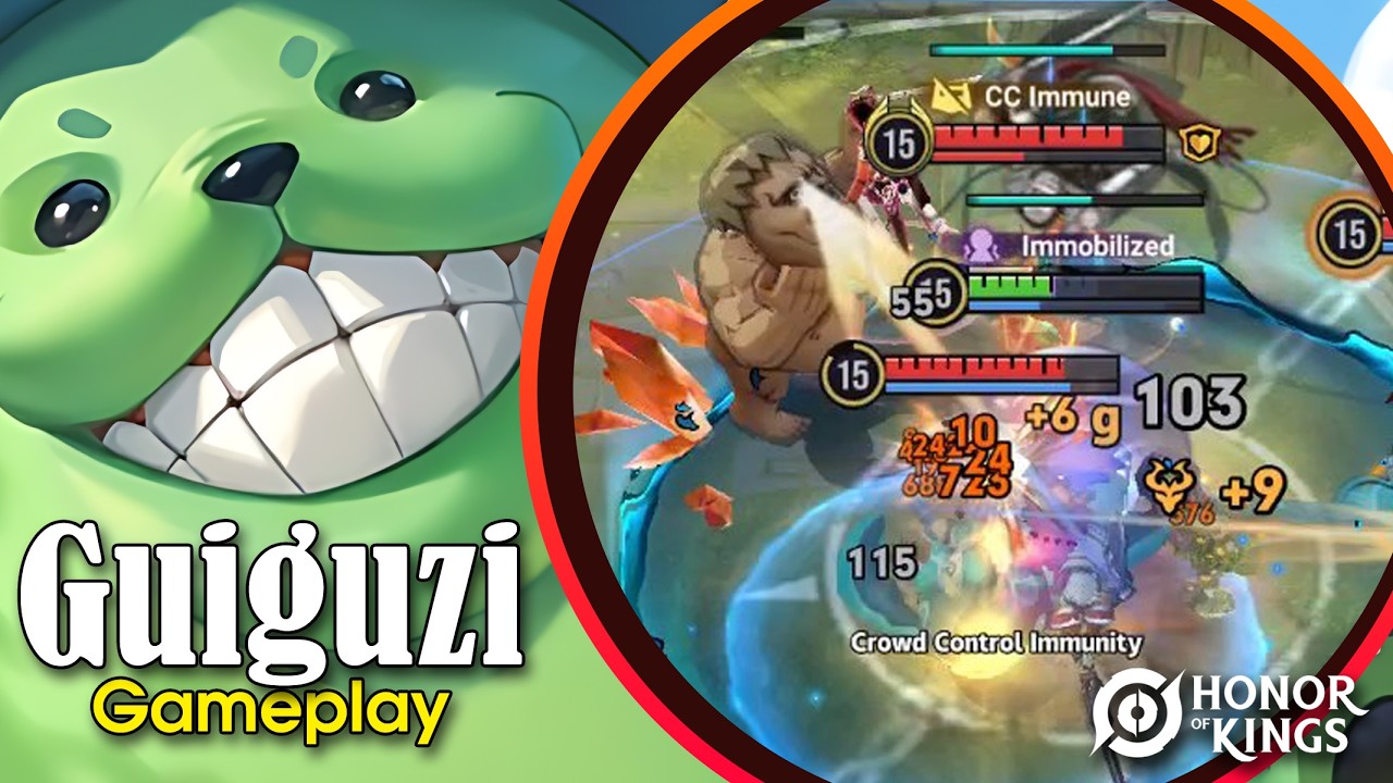 Honor of Kings Guiguzi Gameplay - Roaming background