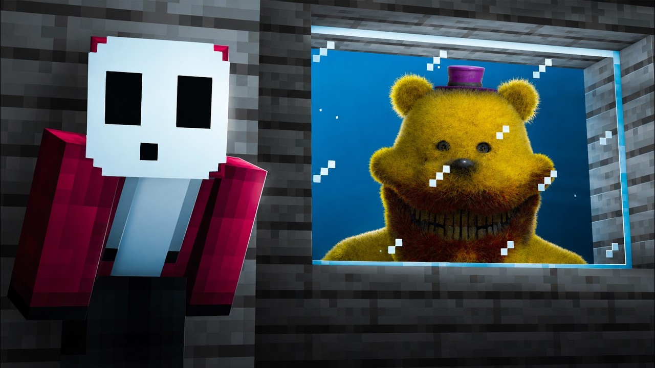 Minecraft's NEW Nightmare Fredbear Mod is TERRIFYING..