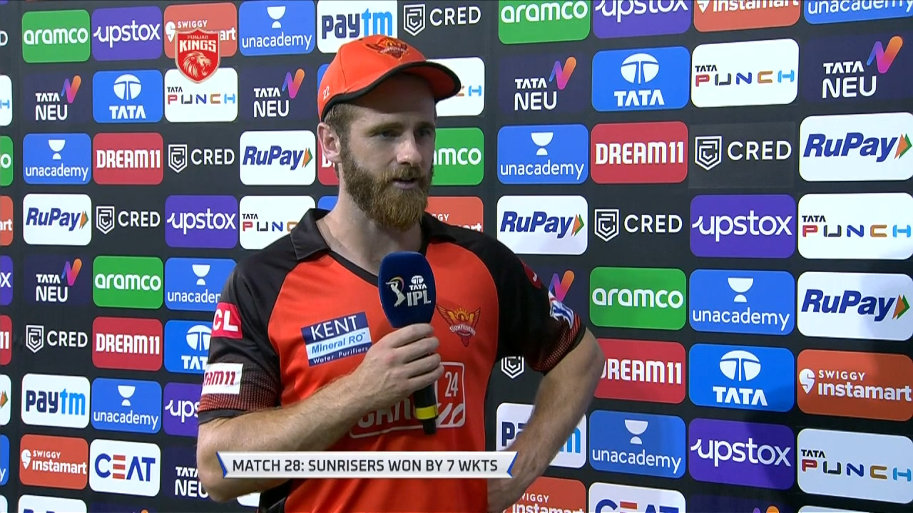 M28: PBKS vs SRH – Post Match Presentation background